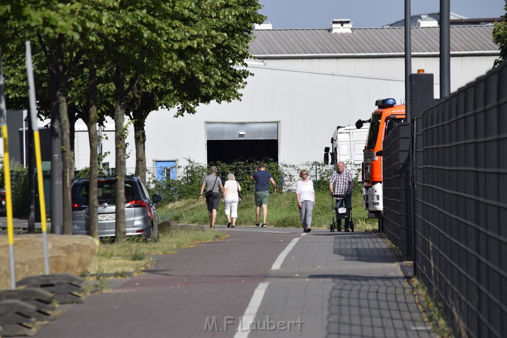 Bodenfeuer Koeln Kalk Dillenburgerstr Parkhaus P75.JPG - Miklos Laubert